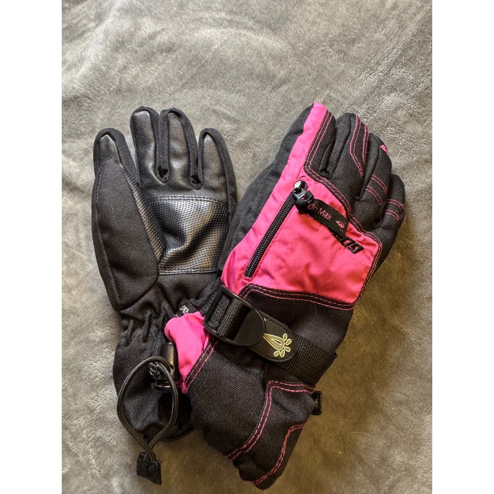 Gordini Kids Ultra Dri-Max Gauntlet IV Snow Gloves Pink Black Small Ski Winter - Picture 6 of 6